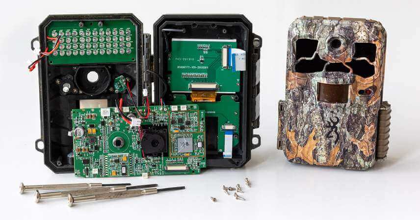 How does a trail camera work? Graphic explanation with examples