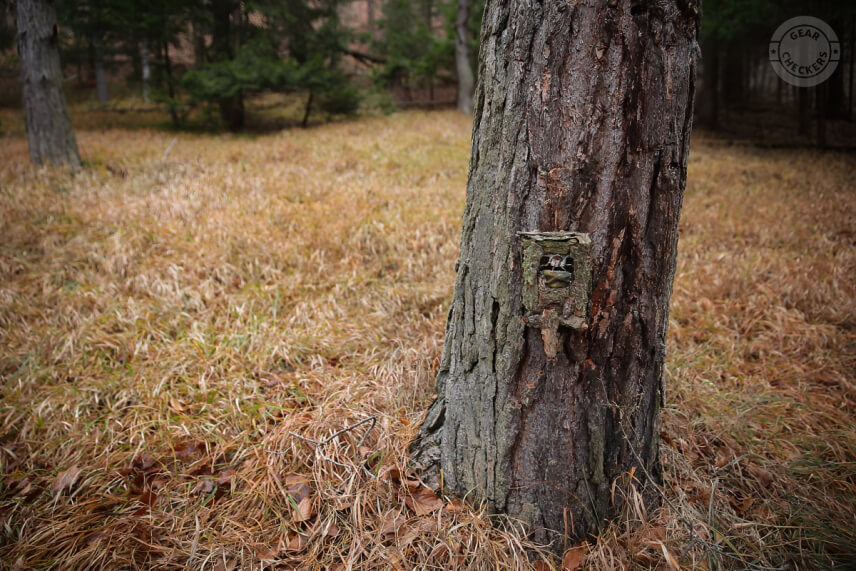 …a takto po olepení ochranného boxu kôrou.