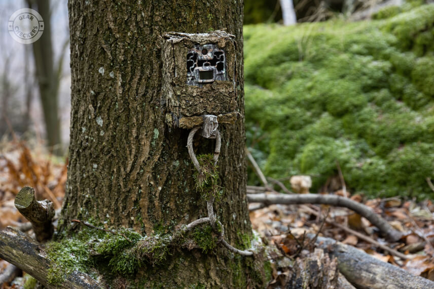 Príklad použitia viazacieho oceľového lana s priemerom 8 mm.