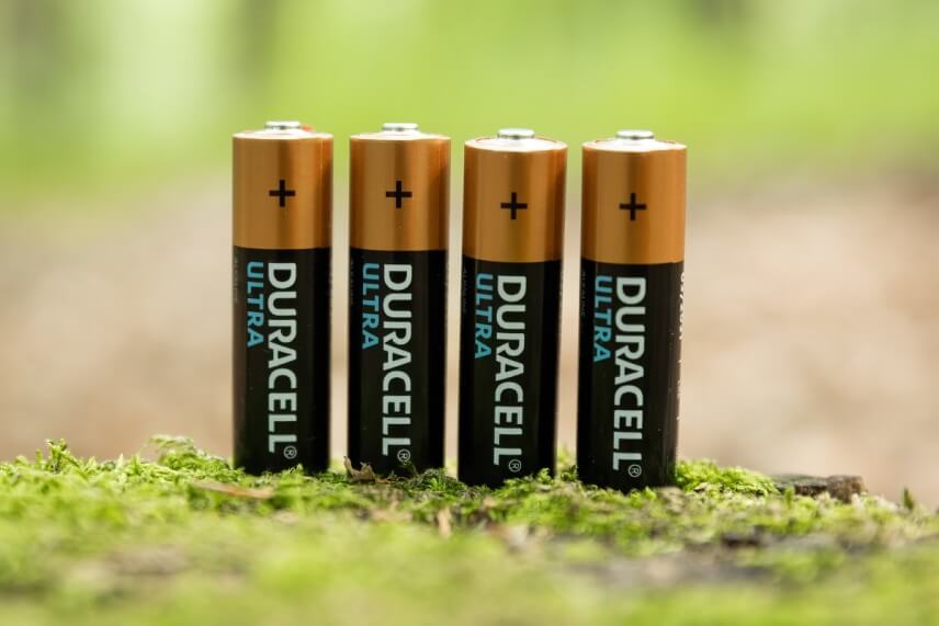 Alkalické baterie Duracell Ultra.