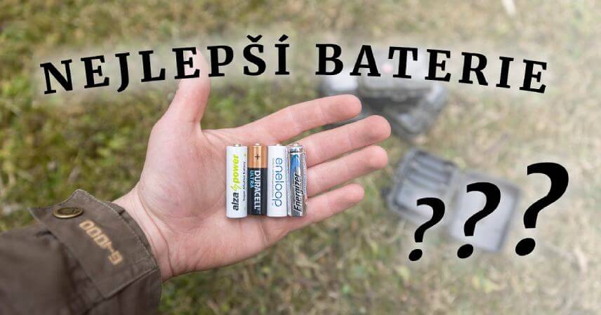 Test baterií: které vydrží ve fotopasti nejdéle? 
