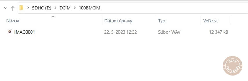 Pre spr&aacute;vne fungovanie je potrebn&eacute; dodržať spr&aacute;vnu cestu a n&aacute;zvy priečinkov, ako aj form&aacute;t a n&aacute;zov nahr&aacute;vky.