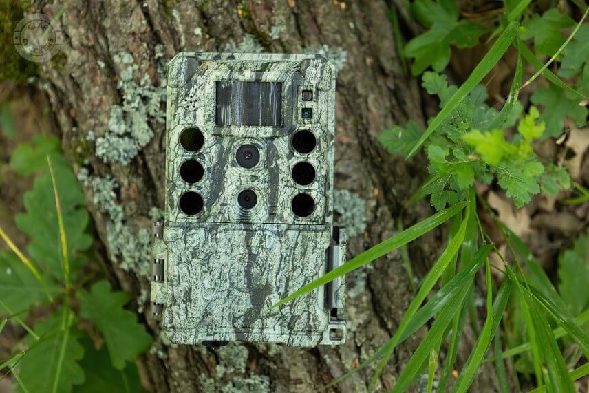 Fotopasca Bushnell Core DS-4K No Glow má rýchly a spoľahlivý pohybový senzor s nastaviteľným intervalom.