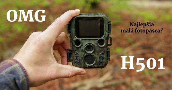 Recenzia OMG H501 mini. Najlepšia malá fotopasca?