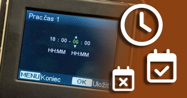 Ako nastaviť a používať pracovný cyklus fotopasce - obmedzenie času snímania