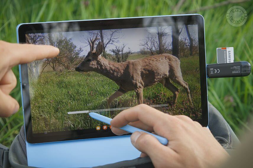 Video z fotopasce prehr&aacute;van&eacute; na tablete.