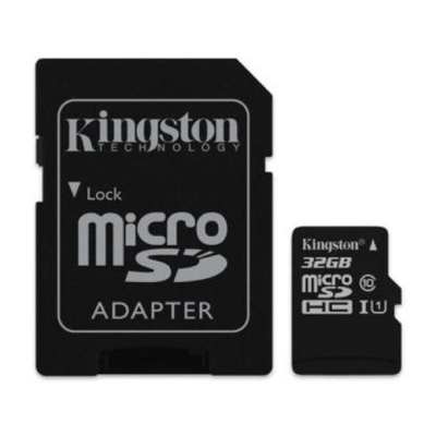 Karta microSD 32GB + adaptér na SD