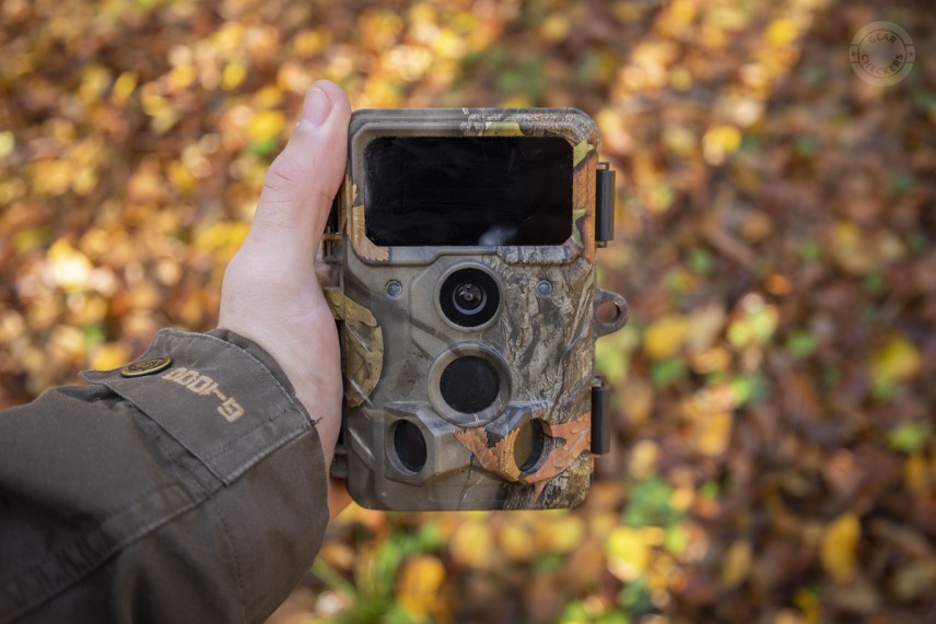 Wachman Aldo patrí medzi stredne veľké fotopasce.