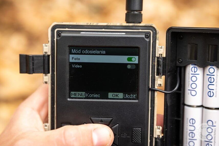 Nastavenie m&oacute;du odosielania - foto.