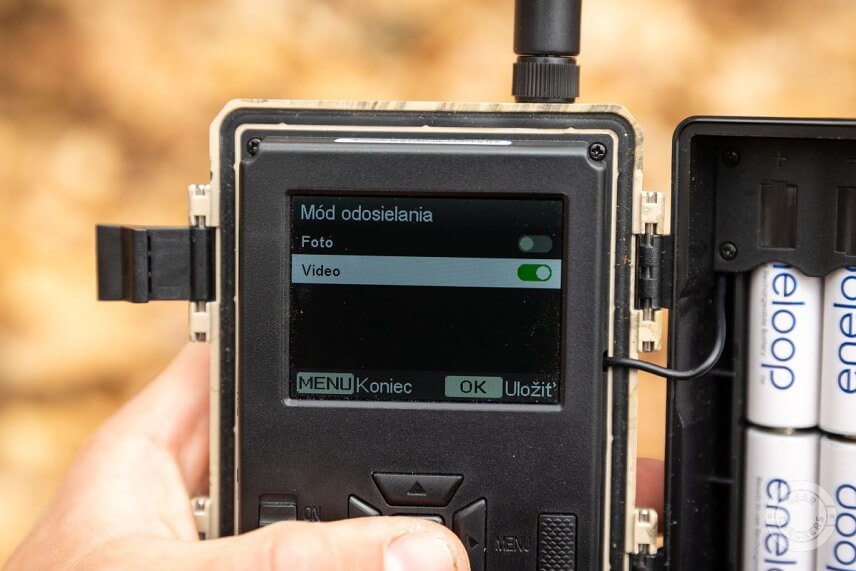 Nastavenie m&oacute;du odosielania - video