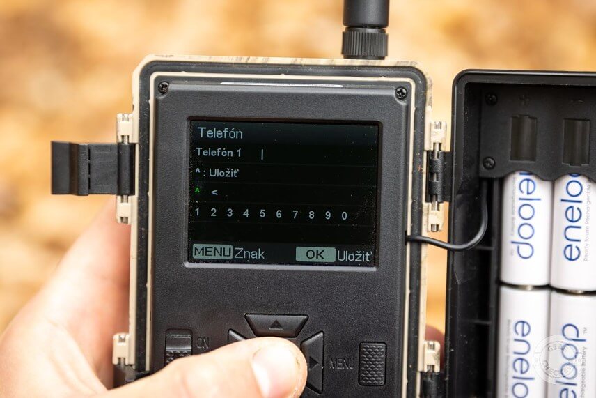 Nastavenie odosielania vo forme MMS.