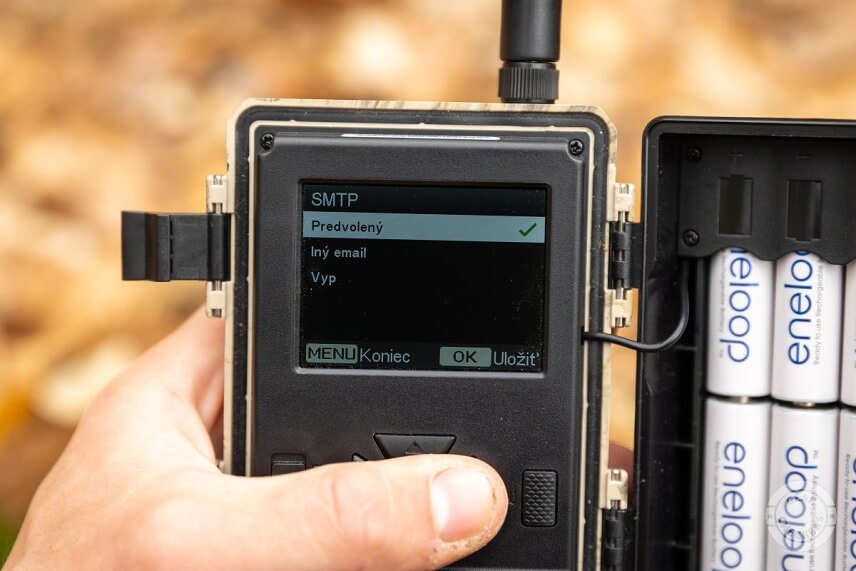 Prednastaven&yacute; SMTP server.