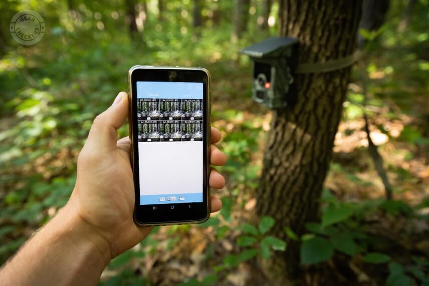 Samozrejme si môžete prezerať aj fotky a videá, ktoré fotopasca zachytila.