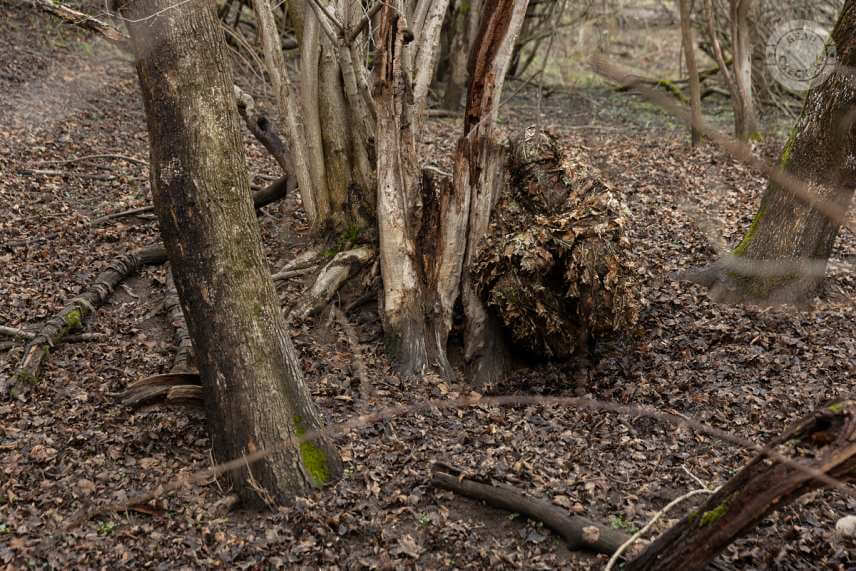 Maskovací oblek Deerhunter - splynutie s okolím.