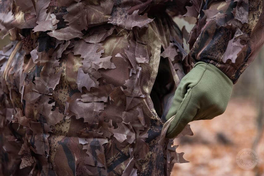 Maskovací oblek MFH leaves Hunter-Brown