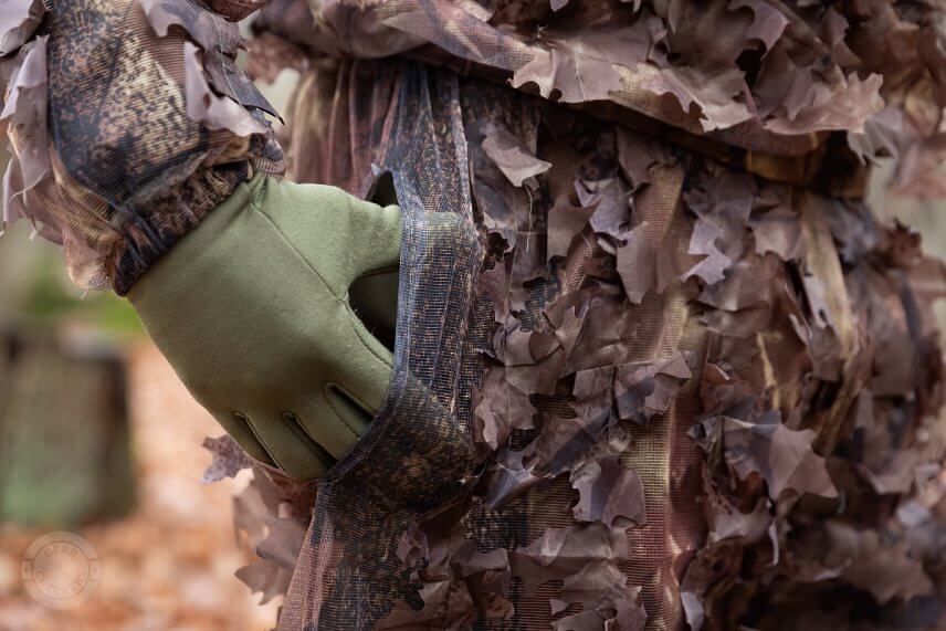 Maskovací oblek MFH leaves Hunter-Brown