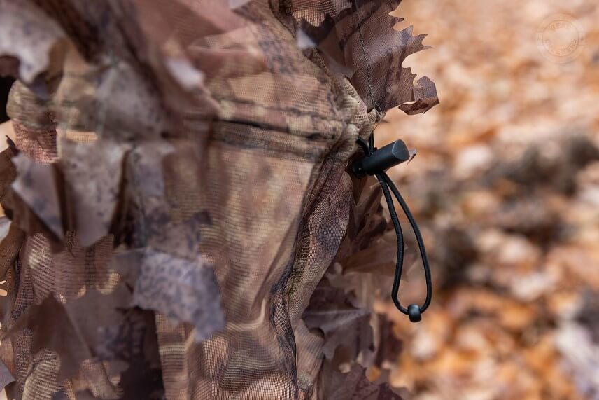 Maskovací oblek MFH leaves Hunter-Brown - kukla