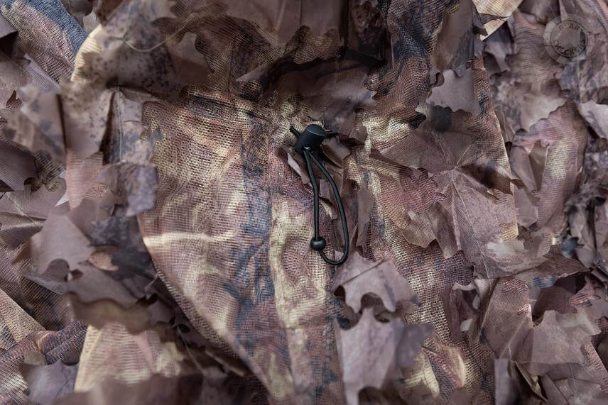 Maskovací oblek MFH leaves Hunter-Brown - kukla