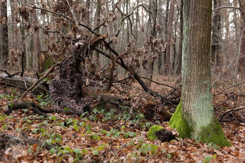 Maskovací oblek MFH leaves Hunter-Brown