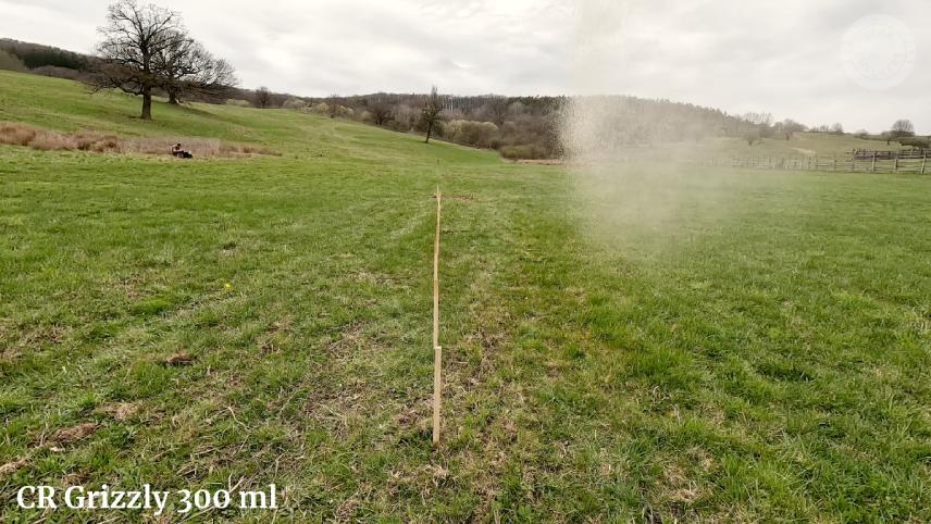 Obranný oblak z pohľadu človeka.