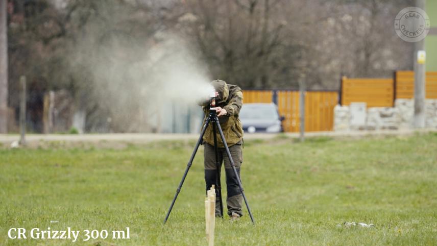 Obranný oblak z pohľadu medveďa.