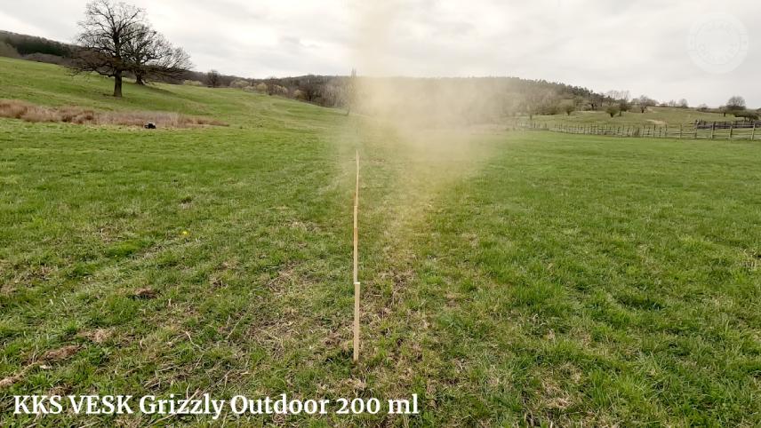 Obranný oblak z pohľadu človeka.