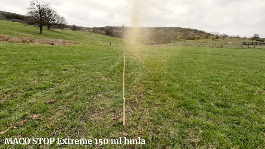 Obranný oblak z pohľadu človeka.