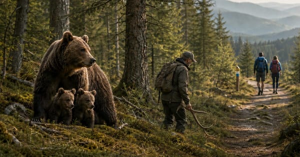 Útoky medveďov na Slovensku: čo o nich vieme z dát